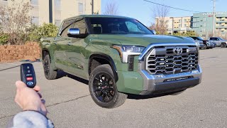 2022 Toyota Tundra 1794 Edition TRD Off Road Start Up Walkaround Test Drive and Review [upl. by Johann]