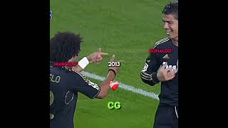 Marcelo and Ronaldo from enemies to friends football trending funny ronaldo marcelo [upl. by Ezechiel]