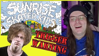 Parody band  Bilmuri  THIS  Sunrise Skater Kids  Trigger Warning ft Johnny Franck REACTION [upl. by Ecikram]