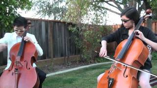 The Final Countdown Dueling Cellos by Nathan Chan and Stephanie Tsai [upl. by Krasnoff818]