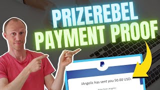 PrizeRebel Payment Proof – How to Redeem StepbyStep 50 PayPal Proof [upl. by Karwan]