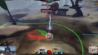 GW 2 World vs World WvW Roaming Celestial Willbender with EPIC fight vs Diamond Rank Condi Druid [upl. by Nodgnal]