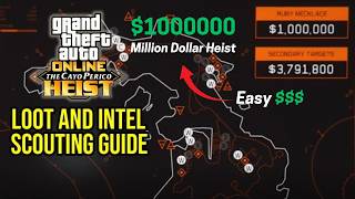 GTA Online Cayo Perico Heist Guide All Points of Interest Secondary Targets Entries [upl. by Halfdan]