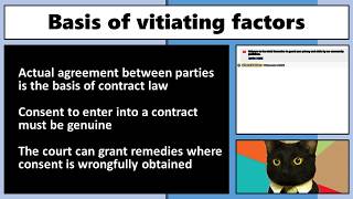 LA1106 Vitiating Factors [upl. by Eelamme128]