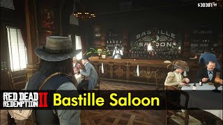 Bastille Saloon  Red Dead Redemption 2  The Game Tourist [upl. by Jeane]