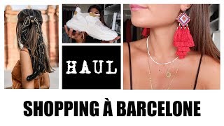 HAUL  Shopping à Barcelone [upl. by Enifesoj]