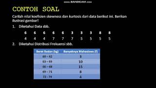 Skewness dan Kurtosis [upl. by Hines]