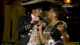 Celia Cruz y Vicente Fernández  El Rey [upl. by Horgan]