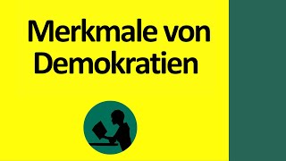 Merkmale von Demokratie [upl. by Aihcela]