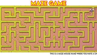 HAMSTER MAZE GAME GAMEPLAY [upl. by Garlan63]