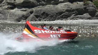 Shotover Jet Boat – Queenstown – New Zealand [upl. by Claudetta225]