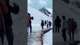 Tungnath Chopta Trek in Winter shorts mountains treaking travel minivlog choptavalley [upl. by Anivas484]