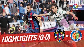 Highlights Levante UD vs Getafe CF 00 [upl. by Evot]