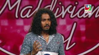 Shamveel  Maldivian Idol Season 2  Audition [upl. by Saixela47]