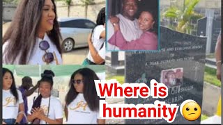 quotAfter breaking multiple homesquotReactions as Stella Damasus visit her husbands grve 20yrs later [upl. by Lenna]