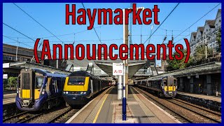 Announcements at Haymarket 2023 [upl. by Heindrick]