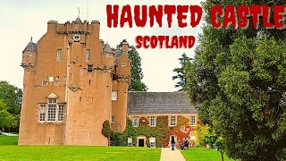 Crathes Castle Garden amp Estate Scotland  The Ghost of Green Lady  Haunted Castle of Scotland 2023 [upl. by Herrera]