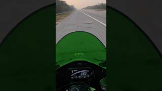 First gear change on zx10r ridertasdiqh motorcycle zx10r superbike motorbike kawasaki [upl. by Elyrehc]