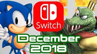 10 Nintendo Switch Games Coming December 2018 [upl. by Euqcaj410]