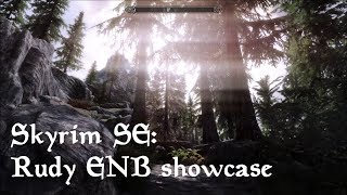 Skyrim SE EXTREME Modded Graphic Rudy ENB Dolomite Weather 250mods [upl. by Pamella46]