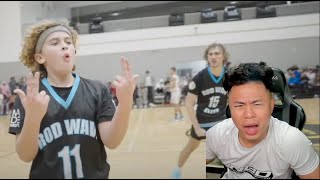 NILES NEUMANN CANT BE STOPPED 12 YEAR OLD KID DROPS 50 POINTS IN RWE DEBUT [upl. by Colinson]