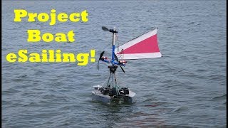 Welcome Aboard  RC Sailing Wind Turbine Boat [upl. by Aronid305]