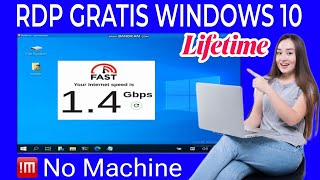 RDP GRATIS WINDOWS 10  No Machine [upl. by Philipp]