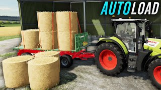 Best Autoload Trailer For Farming Simulator 22  FS22 Autoloader For Bales amp Pallets [upl. by Attesoj]