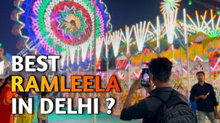 Ramleela In Delhi 2024  Sabse Acha Ramleela Kahan ho raha hai  🤔 [upl. by Lihkin]