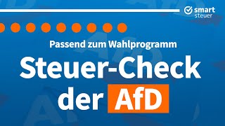 Das plant die AFD bei der STEUER Wahlprogramm AFD 2021 [upl. by Amzu32]