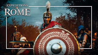 JUEGAZO de ESTRATEGIA y RPG  EXPEDITIONS ROME Gameplay Español Ep 1 [upl. by Rezal914]