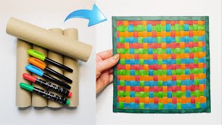 Youll Love this Useful Craft 🥰 Paper Towel Rolls Upcycling Idea 💡 Amazing Table Decor DIY 🍽 [upl. by Arikat]