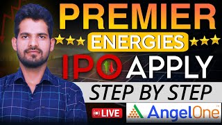 Premier Energies IPO Apply🎯IPO Apply Step To Step With AngelOne How to Apply IPO For BeginnersIPO [upl. by Syl]