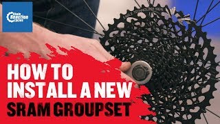 How to install a SRAM GX Eagle groupset  CRC [upl. by Nosde]