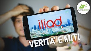 VERITÀ e FALSI MITI su ILIAD copertura velocità e LE VOSTRE DOMANDE da TuttoAndroid [upl. by Tyrone]