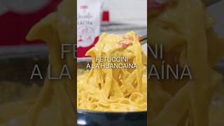 Fetuccini a la HUANCAÍNA cremosito y lleno de sabor 🙌🇵🇪 [upl. by Wesa227]