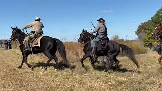 Perryville KY Civil War reenactment 160th anniversary 2022 battle part 3 [upl. by Gilson]