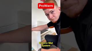 Electric Mat Underfloor Heating System ProWarm talk to us about Underfloor Heating Underfloor [upl. by Nunes]