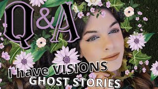 🌲 QampA 🌲 I have visions  My real life ghost story amp I need YOUR Help 🌲✨ [upl. by Adur602]