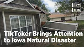 Iowa Natural Disaster Explained by TikToker  NowThis [upl. by Ssur]