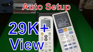 How to Auto Setup Chunghop 1000 in 1 Universal AC Remote [upl. by Darius466]