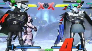 UMVC3 Tournament Final Round 19  RayRay vs ChrisG  Top 8 [upl. by Eire]