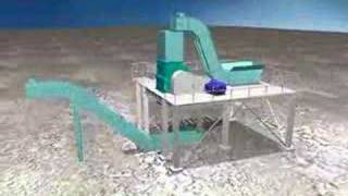 efb  palm frond shredder mill [upl. by Oneal]