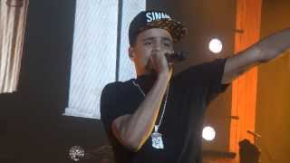 J Cole  Trouble  WhatDreamsMayCome World Tour  UK [upl. by Nirtak316]