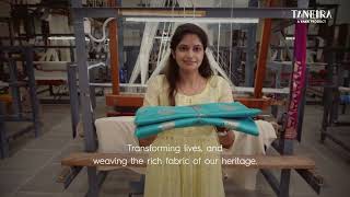 The Art of Saree Weaving with Taneira A glimpse of the Process [upl. by Leeanne]