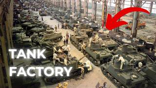 How US Tank Was Made What You Never Knew  Short WW2 Documentary [upl. by Nodlew]