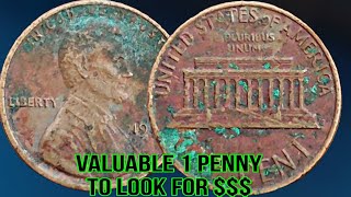 Valuable USA Lincoln 1 Penny Coins Worth Big Money Dont Spend These [upl. by Enilarac]