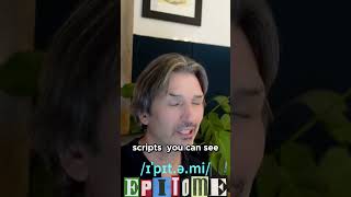 How to say EPITOME in British English britishaccent [upl. by Walcott]