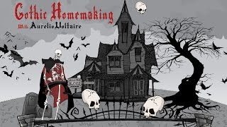 Gothic Homemaking Promo 2 with Aurelio Voltaire Coming SOON to the Lair of Voltaire [upl. by Novahc]