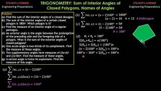 31 INTERIOR EXTERIOR COMPLEMENTARY SUPPLEMENTARY and EXPLEMENTARY ANGLES [upl. by Barbee]